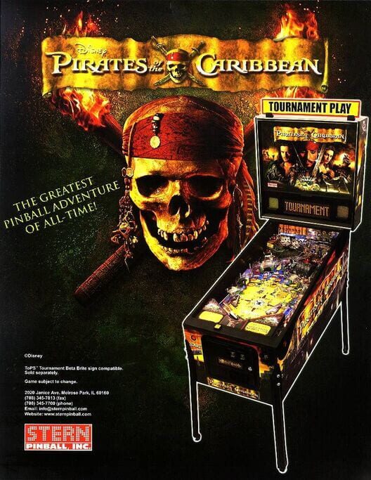 Pirates of the Caribbean Pinball (TBD)