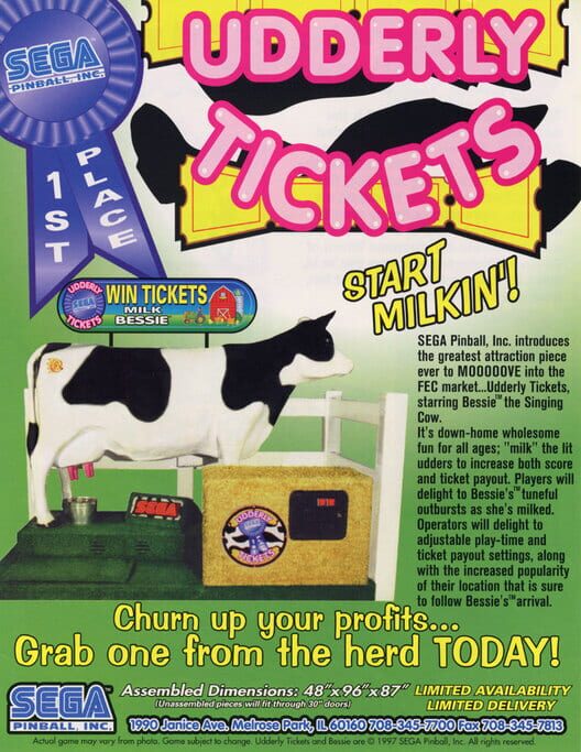 Udderly Tickets cover