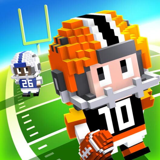 Apple App Store cover for Blocky Football