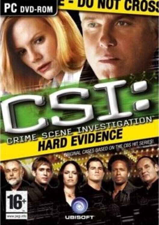Omslag för CSI: Hard Evidence