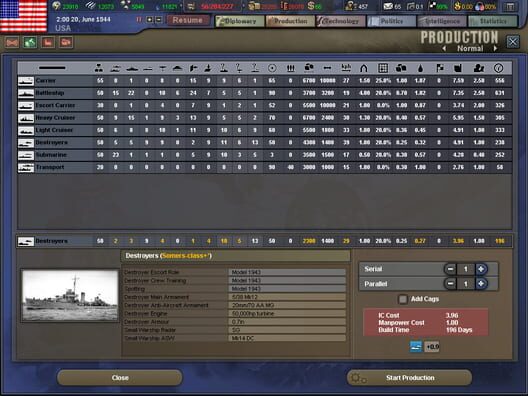 Hearts of Iron III screenshot 3