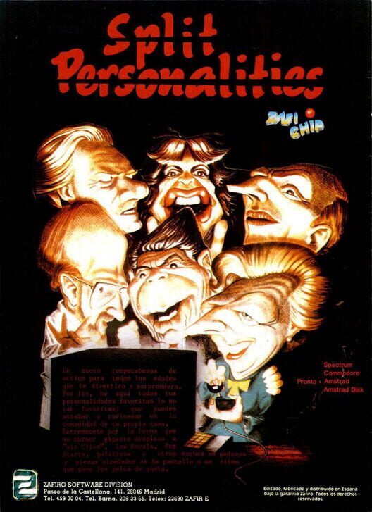 Cover for Split Personalities