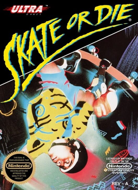 Capa do game Skate or Die