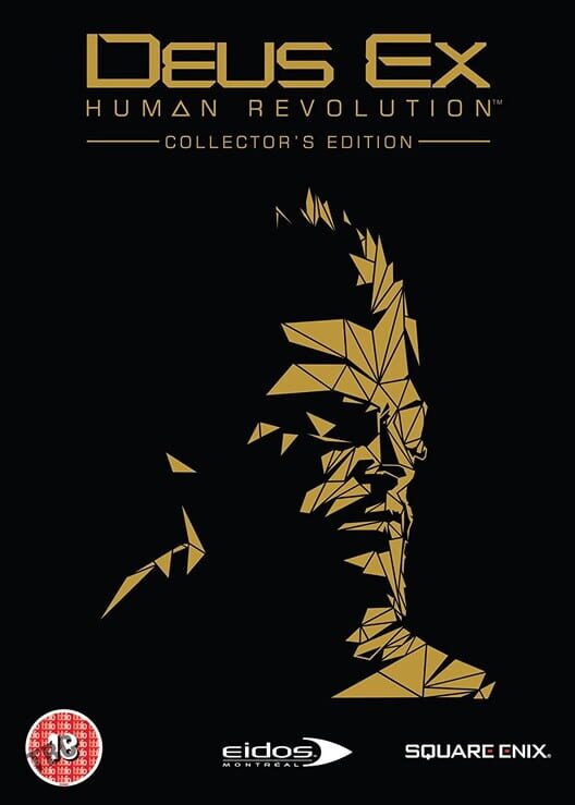Capa do game Deus Ex: Human Revolution - Collector's Edition