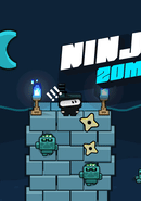 Ninja Dude vs. Zombies poster