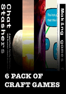 6 Pack of Craft Games