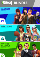 The Sims 4: Bundle - City Living, Vampires, Vintage Glamour Stuff