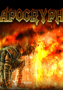 Apocryph: an old-school shooter poster