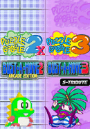 Puzzle Bobble 2X/Bust-A-Move 2: Arcade Edition & Puzzle Bobble 3/Bust-A-Move 3: S-Tribute poster