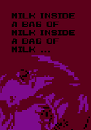 Milk Inside a Bag of Milk Inside a Bag of Milk