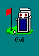 Golf poster