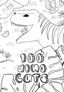 100 Dino Cats poster
