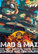 Mad & Max: The Best Survival Game with Zombies and Dinosaurs poster