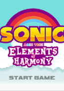 Sonic and the Elements of Harmony poster