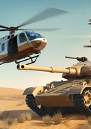 Desert Tank Chaos poster