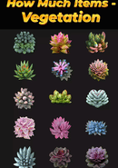 How Much Items: Vegetation poster