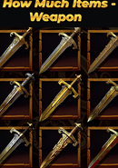 How Much Items: Weapon poster