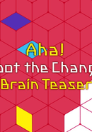 Aha! Spot the Change Brain Teaser