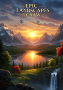 Epic Landscapes Jigsaw poster
