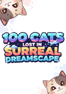 100 Cats Lost in Surreal Dreamscape