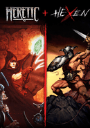 Heretic + Hexen poster