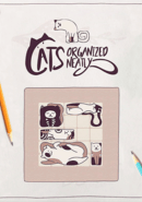 Cats Organized Neatly