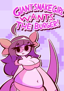 Giant Snake Girl wants The Burger! poster