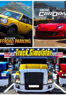Real Truck Simulator USA & Ultimate 4x4 Offroad & Real Car Driving Simulator Bundle poster