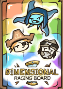 Dimensional Racing Board poster