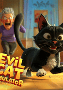 Evil Cat Simulator vs. Granny poster
