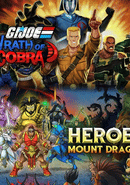 Heroes of Mount Dragon x G.I. Joe: Wrath of Cobra poster