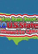 Geo Brain Boost! 50 U.S. States Silhouette Quiz