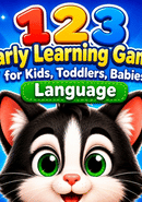 123 Early Learning Games for Kids, Toddlers, Babies: Language