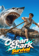 Ocean Shark Survival: Float Home Builder Simulator poster