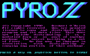 Pyro II cover