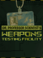 Dr. Professor Scientist's Weapons Testing Facility cover