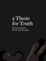 A Thesis for Truth cover