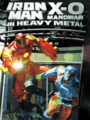 Iron Man and X-O Manowar in Heavy Metal cover