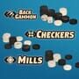 3in1 Game Collection: Backgammon + Checkers + Mills Kapak Resmi