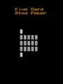 Five Card Stud Poker