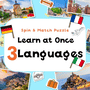 Spin & Match Puzzle Learn at Once 3 Languages cover