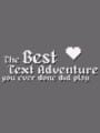 The Best Text Adventure Kapak Resmi