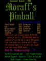 Moraff's Pinball
