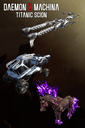Daemon x Machina: Titanic Scion - Vehicle Set Daemon x Machina: Titanic Scion - Vehicle Set