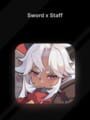Sword x Staff