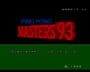 Ping Pong Masters '93
