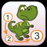 Dinosaurs - Connect the Dots and Add Colors