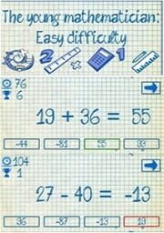 The young mathematician: Easy difficulty