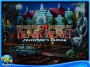 Nightfall Mysteries: Black Heart - Collector’s Edition cover