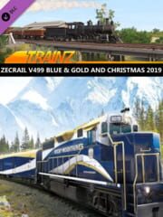 Trainz Railroad Simulator 2019: ZecRail V499 Blue & Gold and Christmas 2019 cover